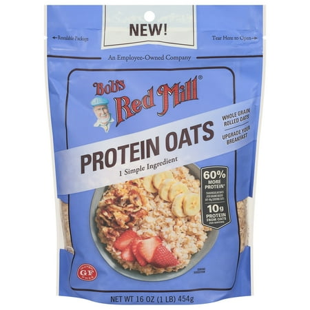 Bob’s Red Mill Protein Oats 16 oz (1 Pack)