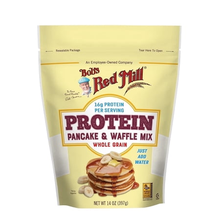 Bob's Red Mill Protein Pancake & Waffle Mix Whole Grain 14 oz Pack of 1