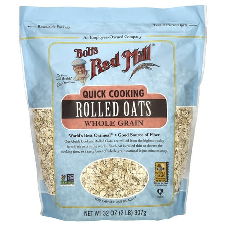Bob's Red Mill Quick Cooking Rolled Oats, 32 oz
