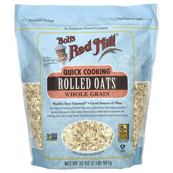 Bob's Red Mill Quick Cooking Rolled Oats, 32 oz