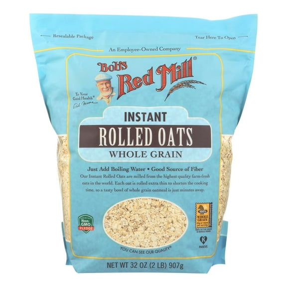 Bob's Red Mill Rolled Oats Instant 32 oz Pack of 3