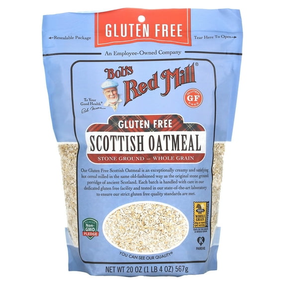 Bob's Red Mill, Scottish Oatmeal, Gluten Free, 20 oz