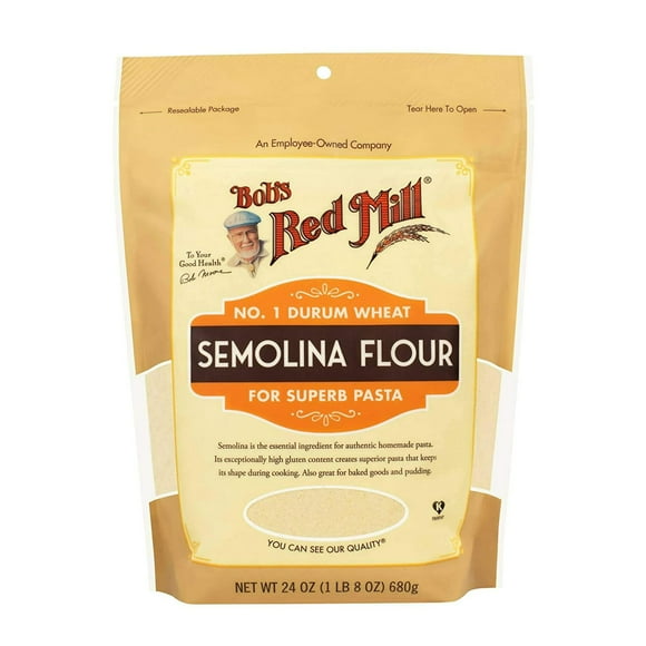 Bob's Red Mill Semolina Flour 24 oz Pack of 1