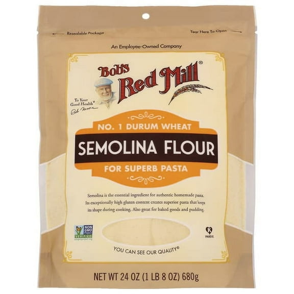 Bob's Red Mill Semolina Flour, 24 oz