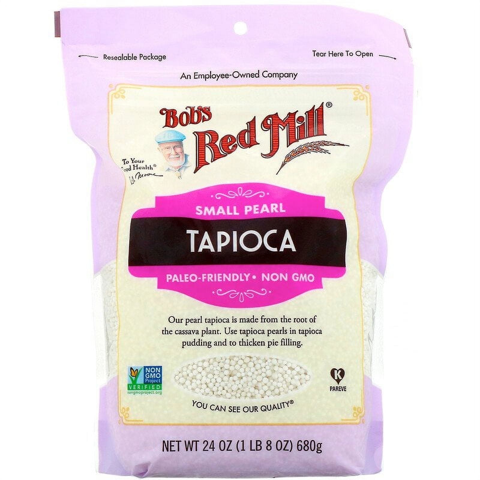 Bobs Red Mill Small Pearl Tapioca, 24 Oz (Pack Of 4)