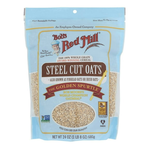 Bob's Red Mill Steel Cut Oats 24 oz (Pack of 8)