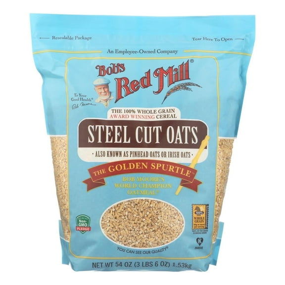 Bob's Red Mill Steel Cut Oats 54 oz Pack of 4
