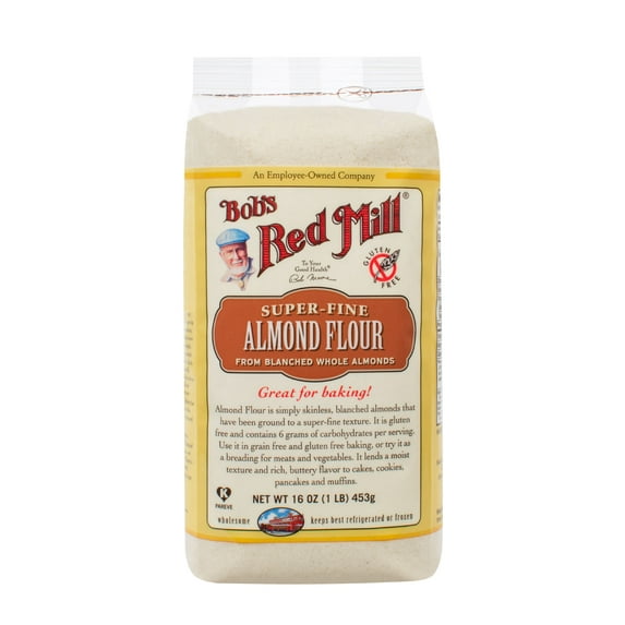 Bob's Red Mill Super Fine Almond Flour, 16 oz Resealable Bag