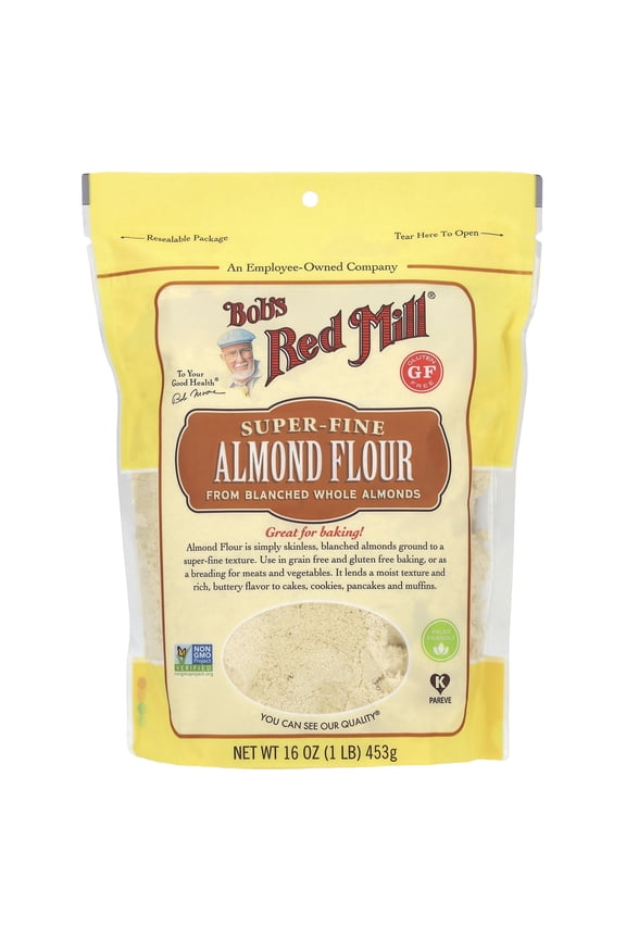 Super Fine Almond Flour, 16 oz Resealable Bag