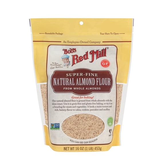 Bob's Red Mill Super-Fine Natural Almond Flour 16 oz Bag