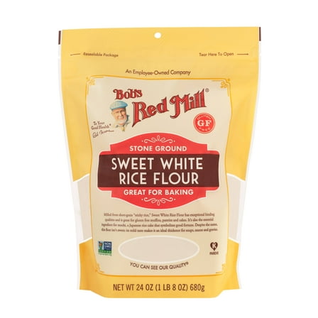 Bob's Red Mill, Sweet White Rice Flour, 24 oz