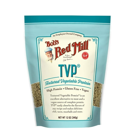 Bob's Red Mill TVP® Textured Vegetable Protein -- 12 oz Resealable Pouch