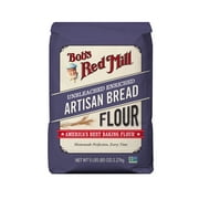 Bob's Red Mill Unbleached Enriched Artisan Bread Flour, 5 lb Shelf Stable Bag