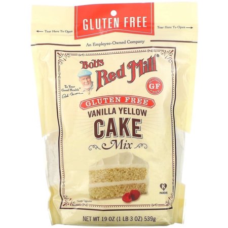 Bob's Red Mill, Vanilla Yellow Cake Mix, 19 oz Pack of 3