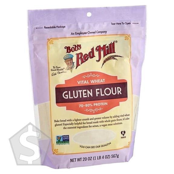 Bob's Red Mill Vital Wheat Gluten 20 oz. - 4/Case