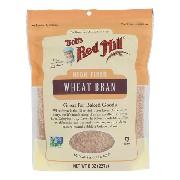 Bob's Red Mill Wheat Bran 8 oz (Pack Of 8)