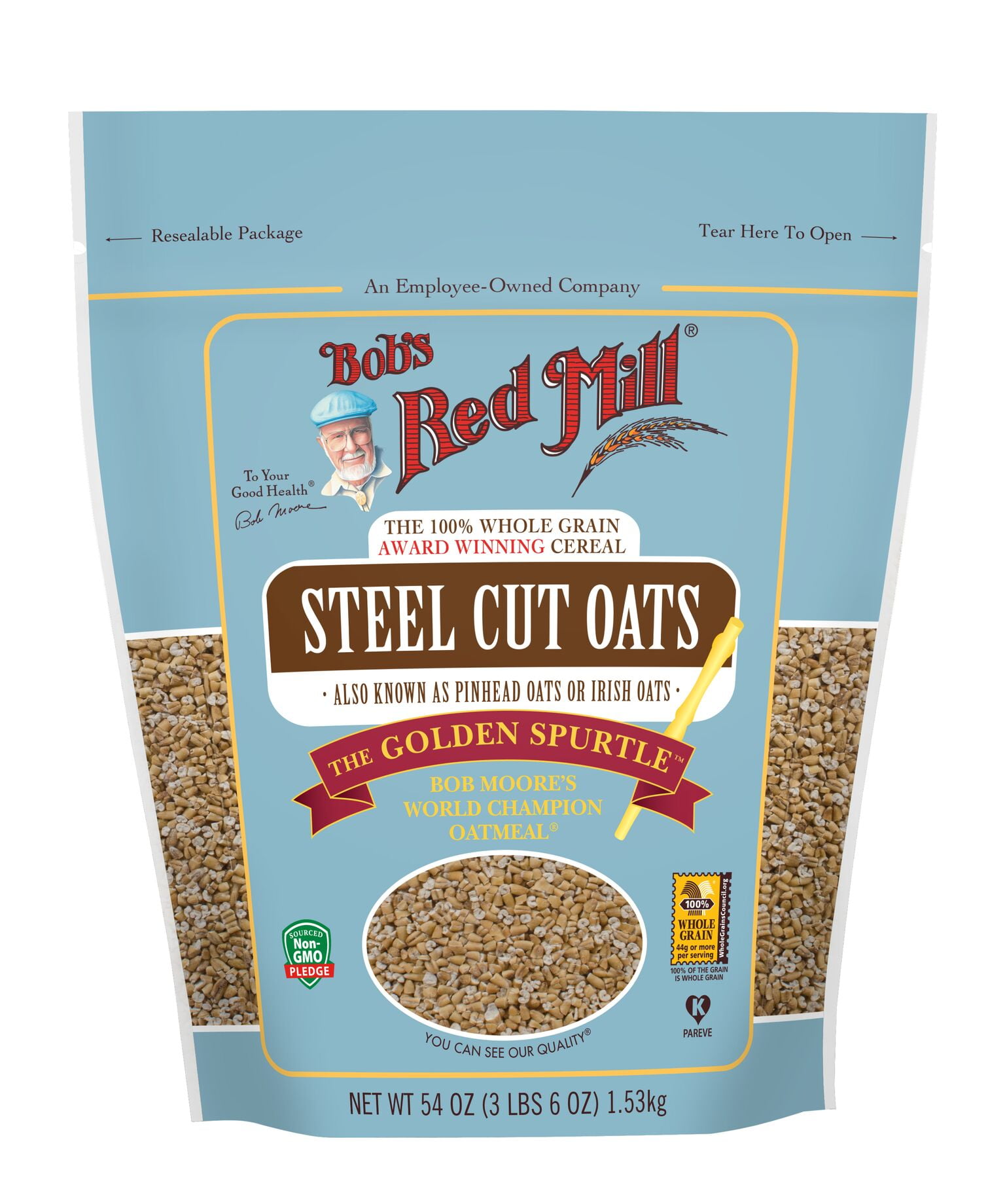  Steel-Cut Oats, Bulk 50 Lb. Bag