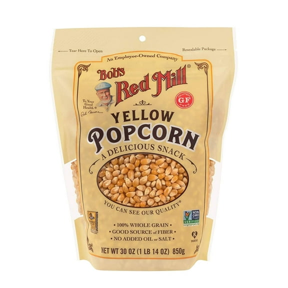 Bob's Red Mill Whole Kernel Popcorn Yellow 30 oz Pack of 3