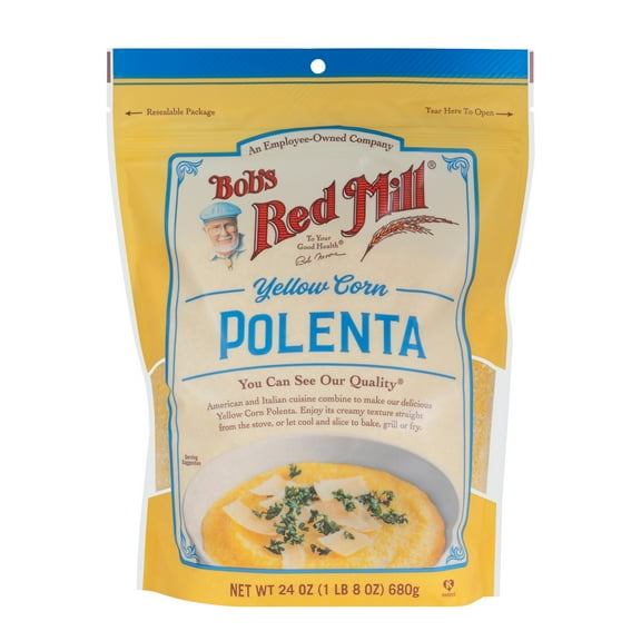 Bob's Red Mill Organic Yellow Corn Grits, 24 oz Resealable Bag