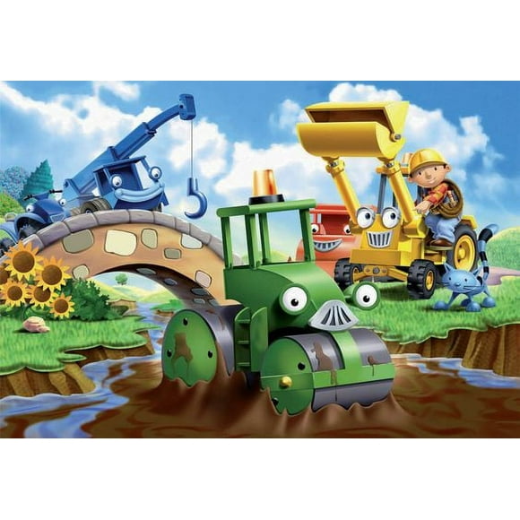 Bob the Builder Party Birthday 1/2 Size Frosting Sheet Cake Topper Edible Image