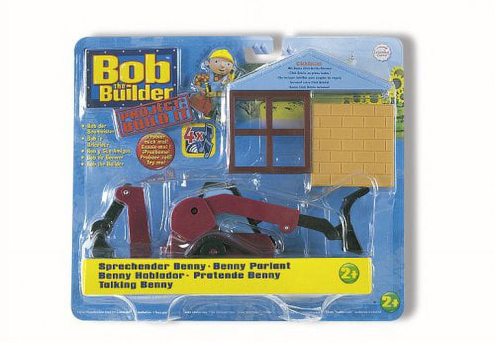 Bob the Builder Talking Benny w/Magnetic Water Tank Click Bricks