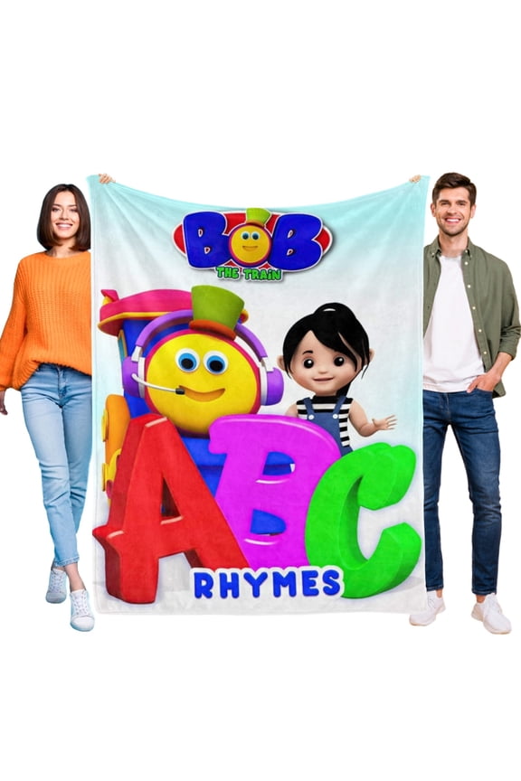 Bob the Train Throw Blanket Gifts for Fans Lover Girls Boys Women Present Hoodie Him Bed 30"x40"