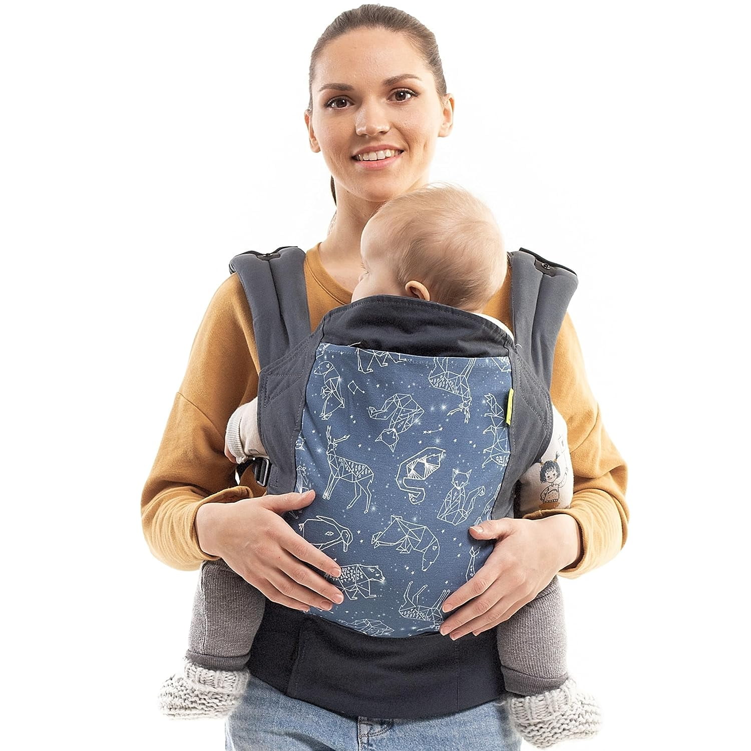 Boba Baby Carrier Classic Backpack or Front Pack Baby Sling for 7 lb Infants and Toddlers up to 45 pounds Constellation Walmart