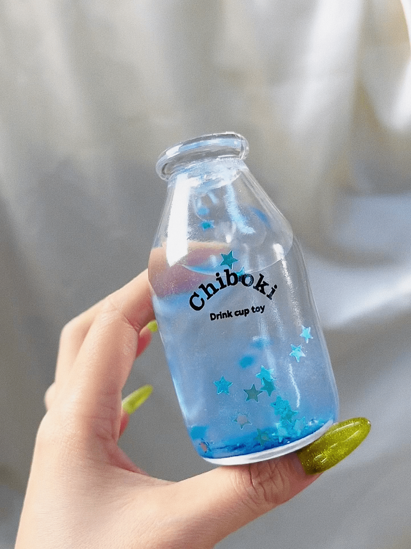 Boba Bottle Squishy Toy, Milk Bottle Stress Ball Fidget Toys with ASMR Sensory for Anti Stress Relief, Novelty Gift for Kids & Adults