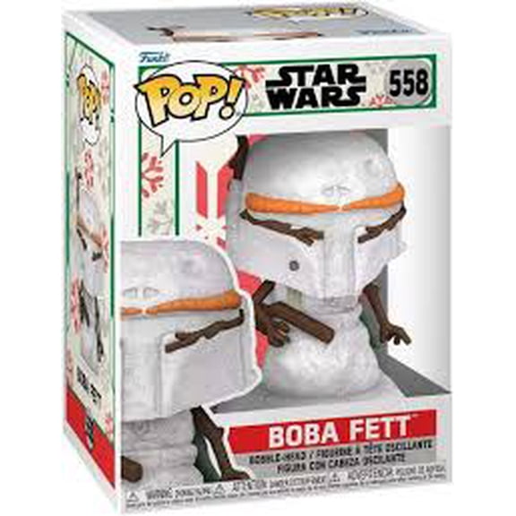 Boba Fett 558 Funko Pop With Protector