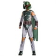 thumbnail image 1 of Boba Fett Custom Boys Hero Black Bodysuit Halloween Cosplay Spandex Jumpsuit with Mask, 1 of 5