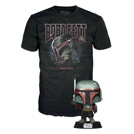 Boba Fett Funko POP! Star Wars Tee S and Funko POP! Figure Bobblehead and T-Shirt