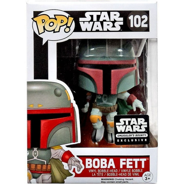 Boba Fett Star Wars Smuggler's Bounty Exclusive Funko Pop! #102