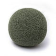 thumbnail image 1 of Boba Green Long Mohair 14" Pillow, 1 of 5
