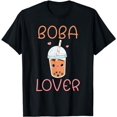 thumbnail image 1 of Boba Lover Bubble Tea T-Shirt, 1 of 3