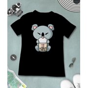 Boba Milk Tea Koala Bear T-Shirt, Funny Boba Milk Tea Shirt, Bubble Tea T-Shirt, Kawaii Japanese Anime Gift