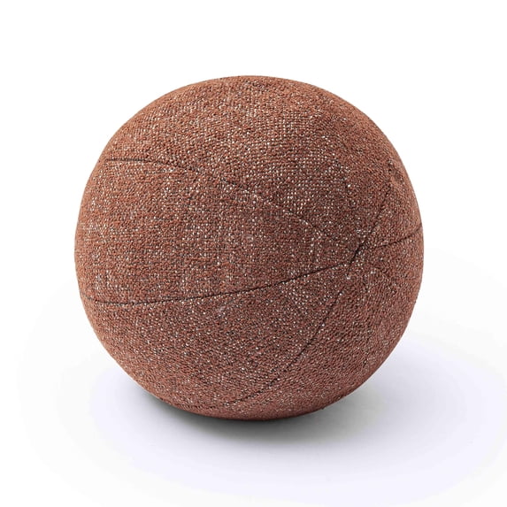 Boba Red Sedona Textured Basketweave 14" Pillow