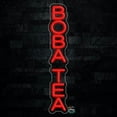 thumbnail image 1 of Boba Tea LED Neon Sign 5"L x 27"H #32080, 1 of 3