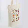 thumbnail image 1 of Boba Tote Bag with a Bubble Tea Keychain, 1 of 5