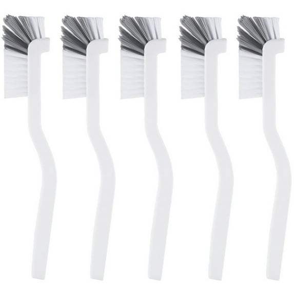 Bobasndm 5 Pcs Right Angle Kitchen Brush,Kitchen Sink Cleaning Brushes,Bathroom Household Pot Dishwasher Rim Grout Deep Cleaning Brush with Stiff Bristles