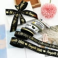 thumbnail image 1 of Bobasndm 6 Rolls 5 Yards Graduation Ribbons,Graduation Hat Star Grosgrain Ribbons Black Congrats Grad Class of 2023 Satin Ribbons Wrapping Craft Ribbons for Graduation Decor and Theme Party Supplies, 1 of 9