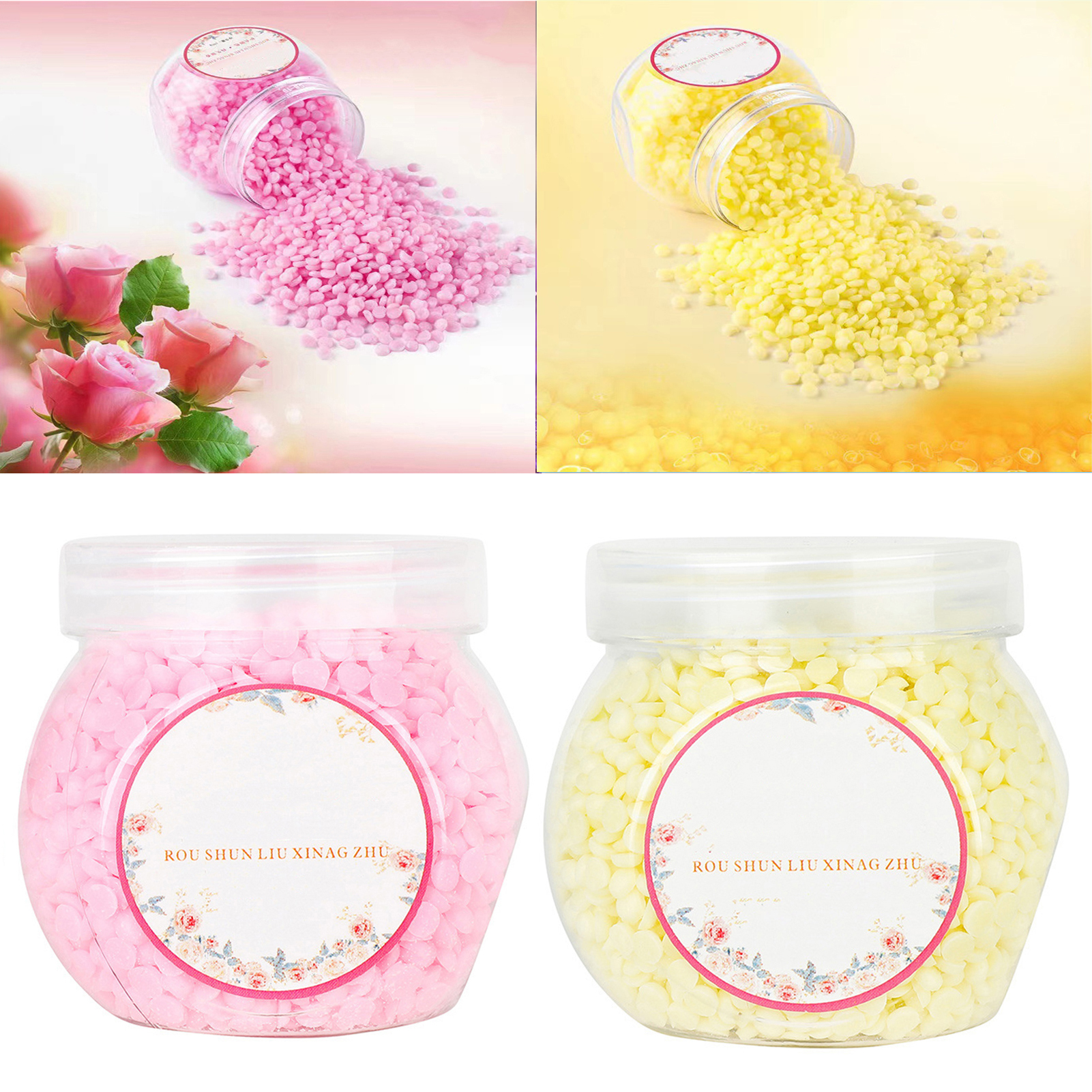 Bobasndm 72 Hours Durable Household Washing Machine Scent Booster Beads,2 Bottles 100G Fragrant Laundry Beads/Aroma Booster/Laundry Perfume/Softener Beads/Fragrance Laundry