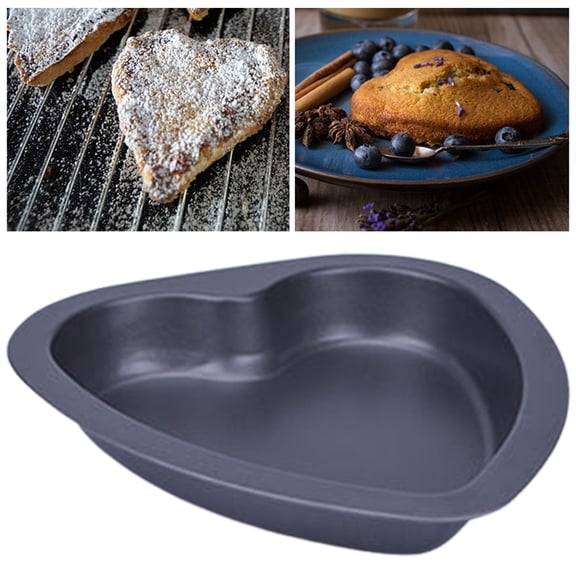Bobasndm 9-Inch Nonstick Heart-Shaped Baking Pan,Bobasndm Heart Shaped Non Stick Cake Pan 9 Inch