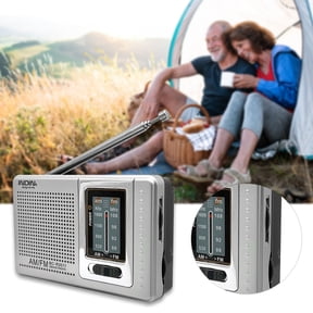 Bobasndm BC-R2011 FM World Receiver Telescopic Antenna Great Reception Easy to Carry Mini Portable Pocket AM FM Radio for Entertainment