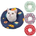 thumbnail image 1 of Bobasndm Cat Cone Shaped Cat Recovery Collar for Cat Wound Healing Protective Pet Cone After Surgery Elizabethan Collars for Kitten Small Dogs, 1 of 8