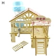 thumbnail image 1 of Bobasndm Durable Hamster Villa DIY Assembled   Hamster Toy   Exercise Training, 1 of 7