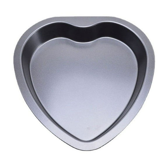 Bobasndm Heart Shaped Non Stick Cake Pan 9 Inch