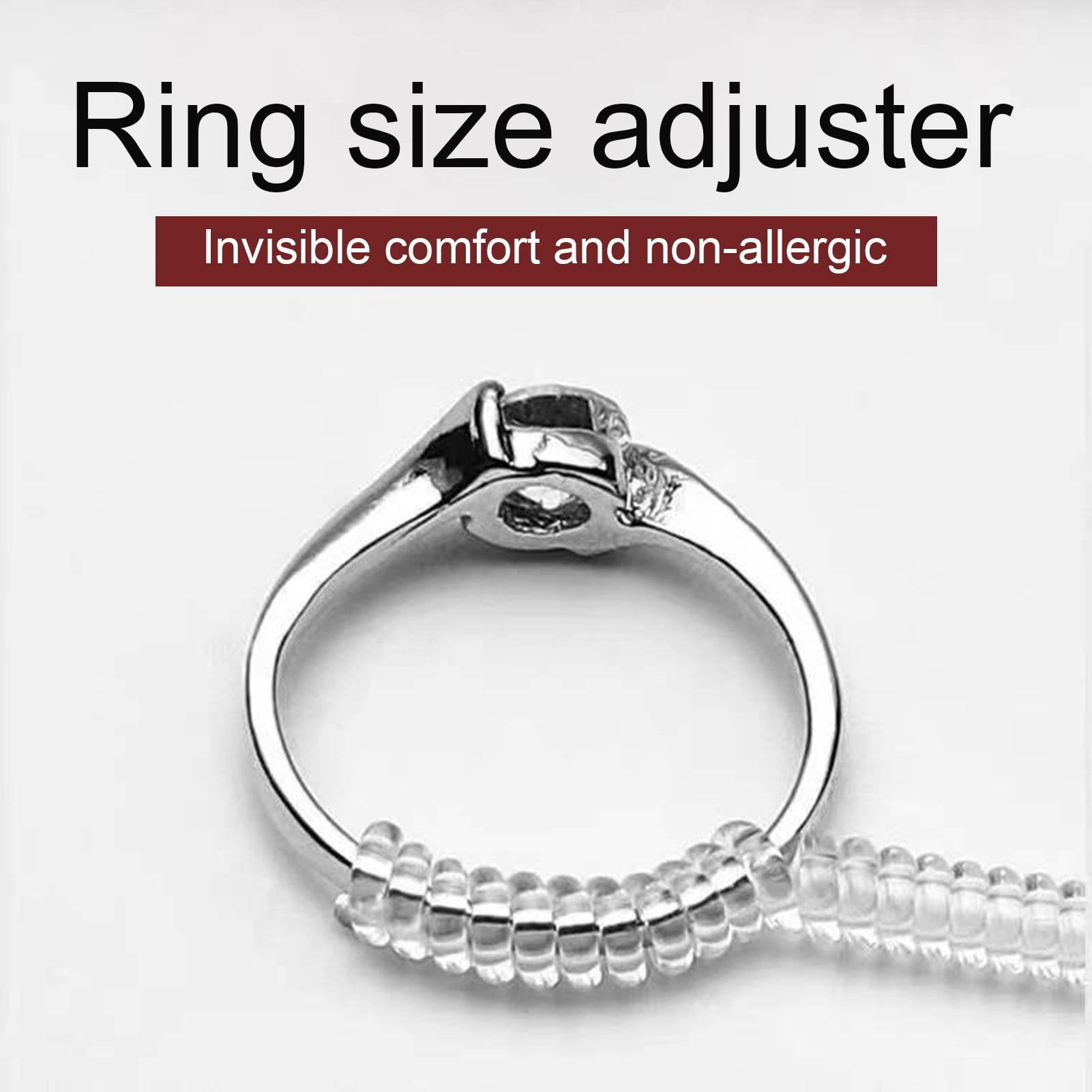 Bobasndm Jewelry Tools %26 Equipments 5pcs/set Spiral Based Ring Size ...