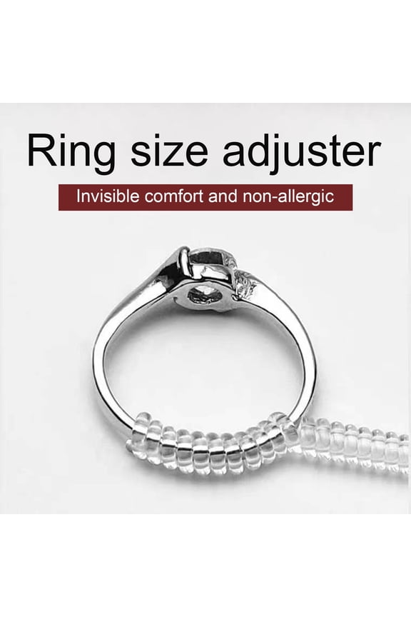 Jewelry Tools %26 Equipments 5pcs/set Spiral Based Ring Size Adjuster Guard Spanner Reducer Resizing Tool
