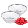 thumbnail image 1 of Bobasndm Kitchen Stainless Steel Mesh Fine Mesh Bowl Drainer Rice Washing Bowl Strainer Sifter for Rice Pasta Noodle Vegetable Fruit, 1 of 8
