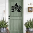 thumbnail image 1 of Bobasndm Last Name Sign I Split Letter Monogram Wall Decor I Metal Wall Art I Outdoor Metal Sign I Custom Metal Sign, 1 of 9